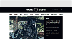 Desktop Screenshot of mensgear.net