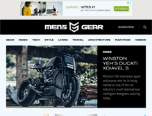 Tablet Screenshot of mensgear.net